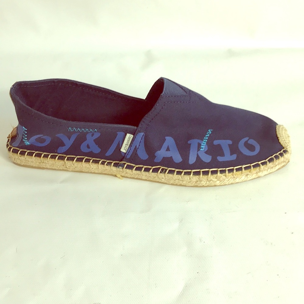 Joy & Mario men espadrilles size 10 M navy blue